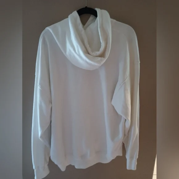 Georgetown Women's White Hoodie Sweater - Picture 2 of 2